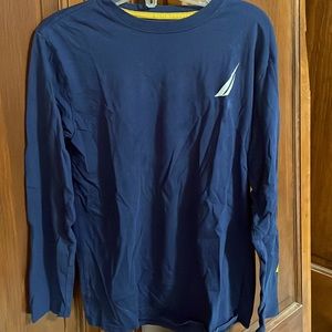 Boys Nautica long sleeve shirt.